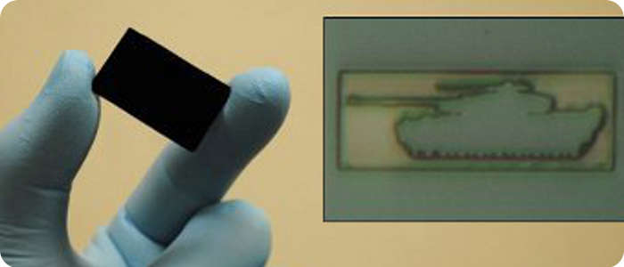 Углеродный наноматериал с отражением приближенном к нулю