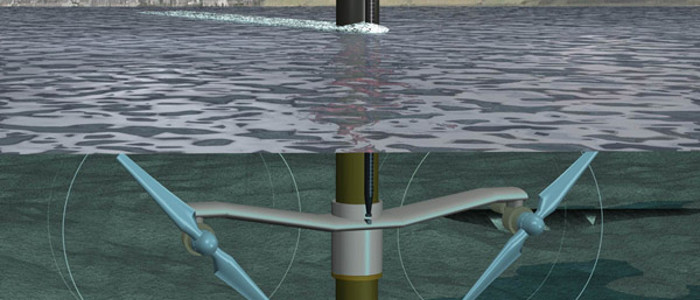 Безопасная приливная турбина SeaGen