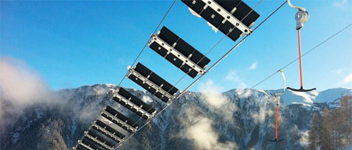 Уникальный подъемник-электростанция построен в Швейцарии