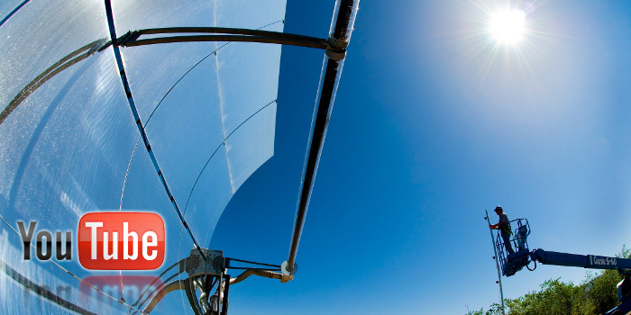 Солнечная энергетика: параболические зеркала