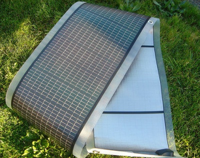 Гибкая солнечная батарея